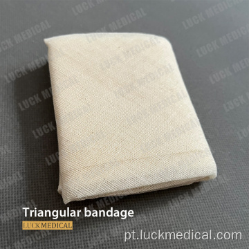 Sling de elevação triangular de bandagem médica